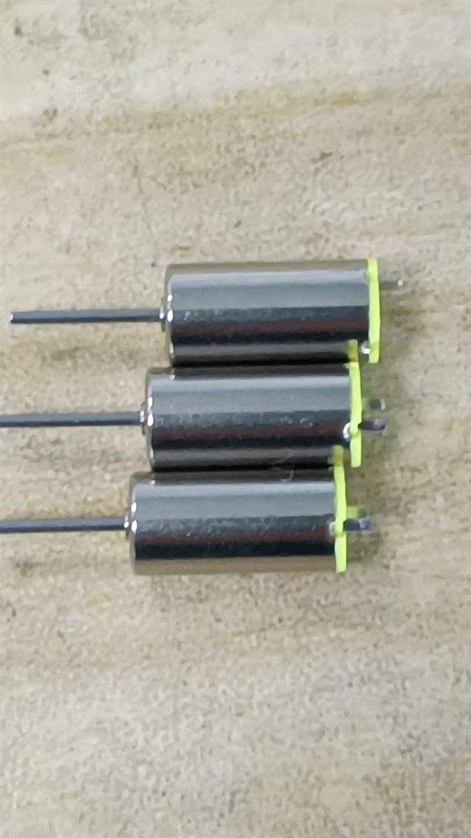 K10 micro motor samples prepared for verification