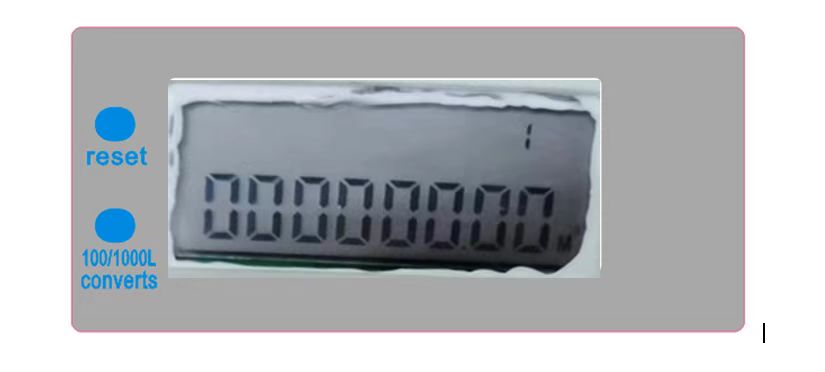Pulse meter display and selector reference for field testing