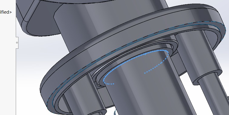 CAD review of steam mask vaporizer water sealing structure