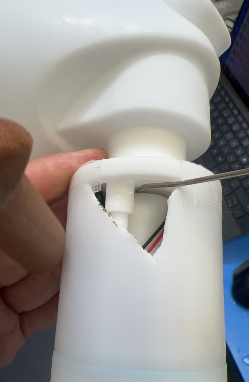Prototype internal structure and water path review for steam mask vaporizer
